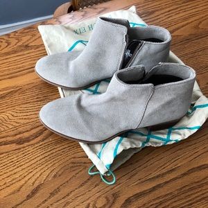 Diba for stitch fix pewter ankle bootie